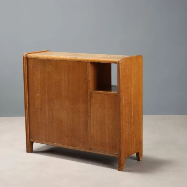 Pamono Vintage Cabinet in Oak Veneer, Italy, 1950s-1960s Outlet