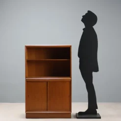 Pamono Vintage Cabinet in Oak Veneer, 1950s Best