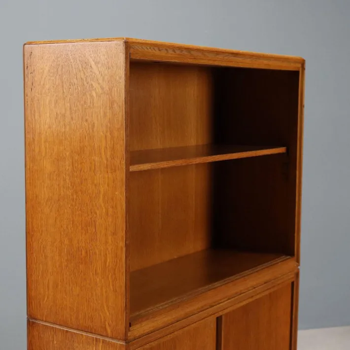 Pamono Vintage Cabinet in Oak Veneer, 1950s Best