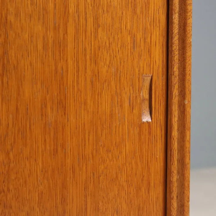 Pamono Vintage Cabinet in Oak Veneer, 1950s Best