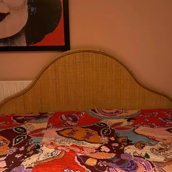 Pamono Vintage Cane Headboard Outlet