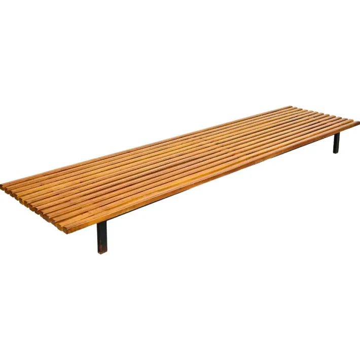 Pamono Vintage Cansado Bench by Charlotte Perriand, 1950 Hot