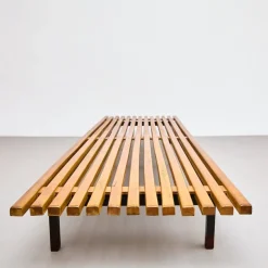 Pamono Vintage Cansado Bench by Charlotte Perriand, 1950 Hot