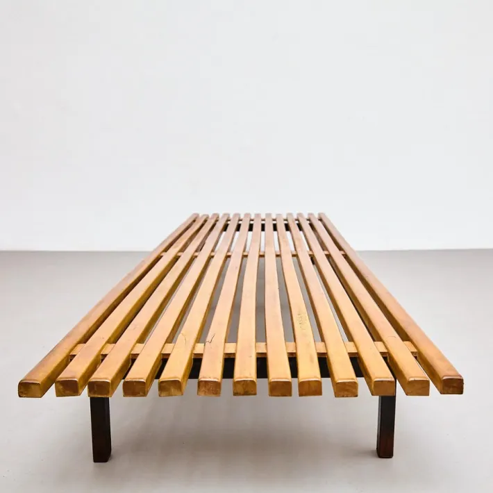 Pamono Vintage Cansado Bench by Charlotte Perriand, 1950 Hot