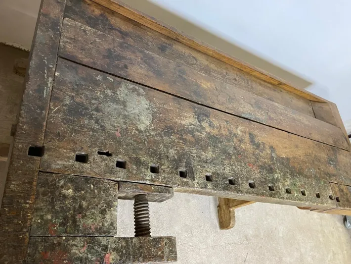 Pamono Vintage Carpenters Plane Worktable Discount