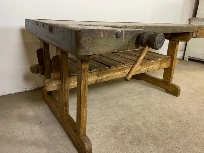 Pamono Vintage Carpenters Plane Worktable Discount