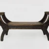Pamono Vintage Carved Wooden Syrian Bench, 1950s Hot