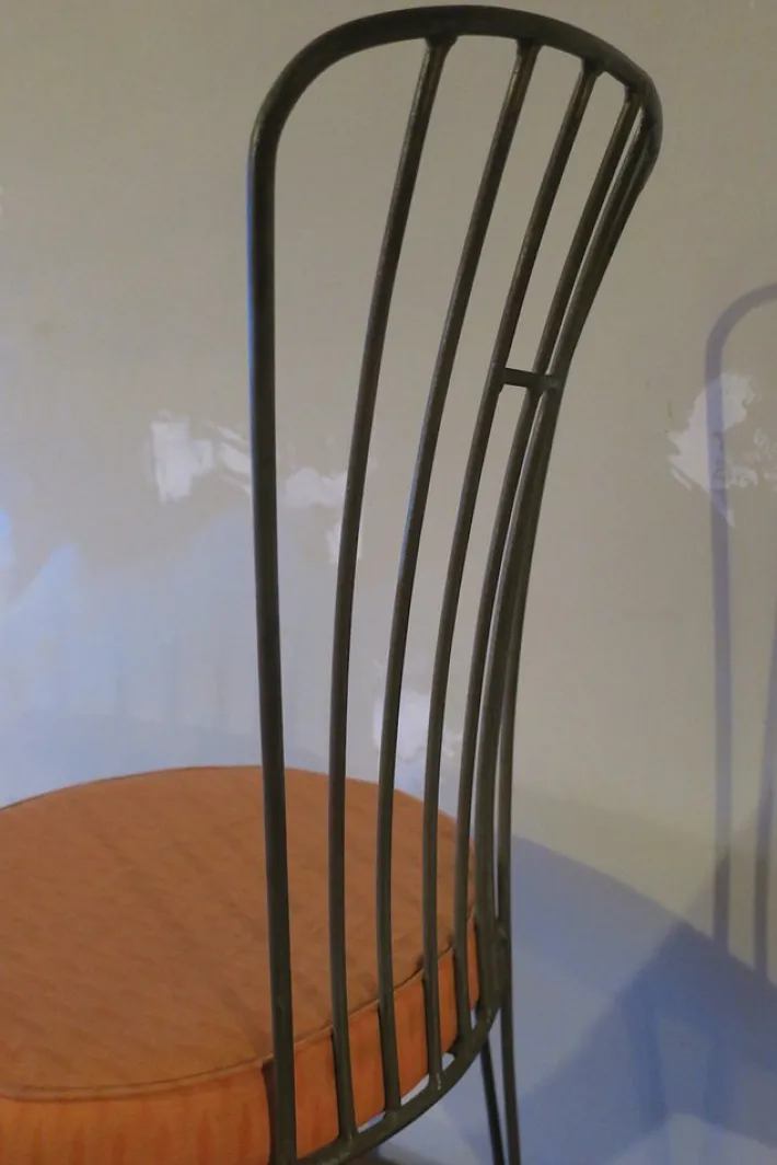 Pamono Vintage Cast Iron Garden Chair Hot