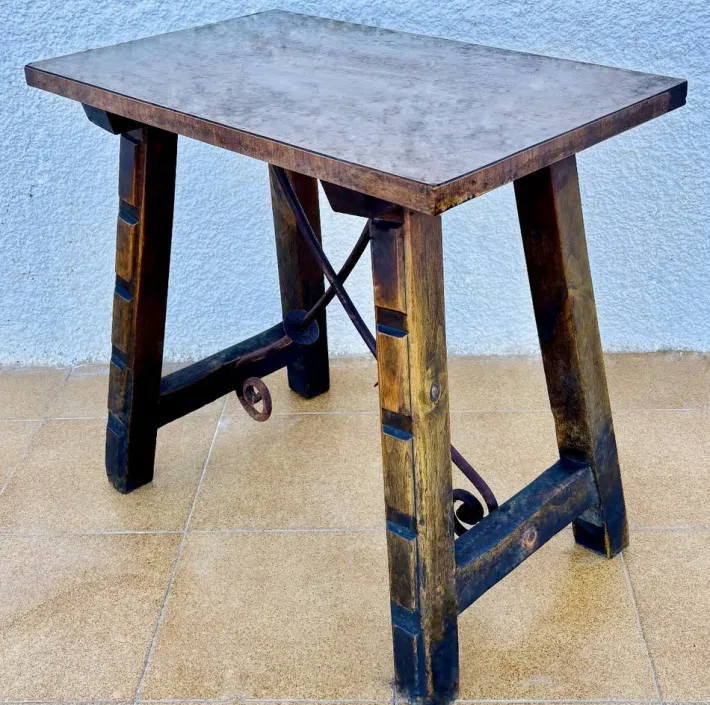 Pamono Vintage Castilian Worktable, 1950s Best