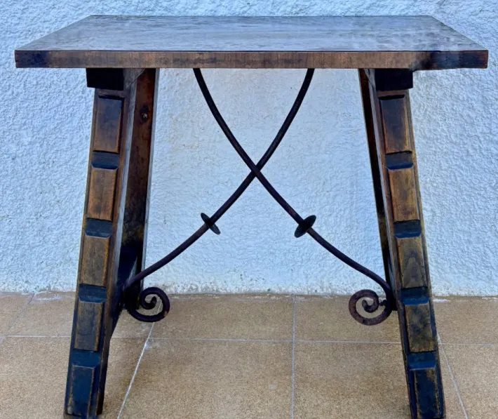 Pamono Vintage Castilian Worktable, 1950s Best