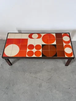 Pamono Vintage Ceramic Coffee Table by Roger Capron, 1960s Discount