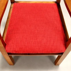 Pamono Vintage Chair in Wood and Fabric, Italy, 1940s-1950s Hot