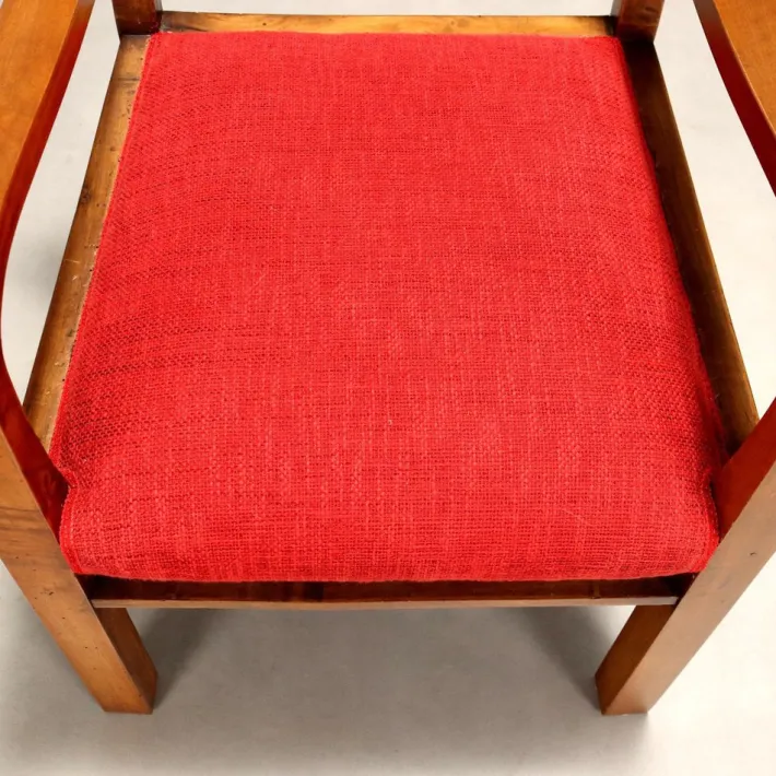 Pamono Vintage Chair in Wood and Fabric, Italy, 1940s-1950s Hot