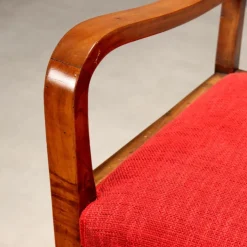 Pamono Vintage Chair in Wood and Fabric, Italy, 1940s-1950s Hot
