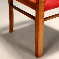 Pamono Vintage Chair in Wood and Fabric, Italy, 1940s-1950s Hot