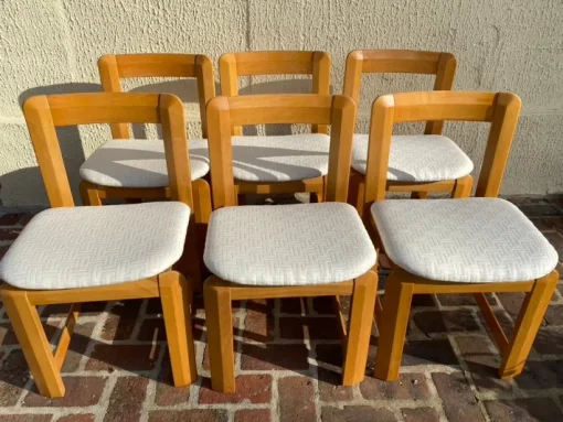 Pamono Vintage Chairs from Guilleumas Scandinavian, 1960s, Set of 6