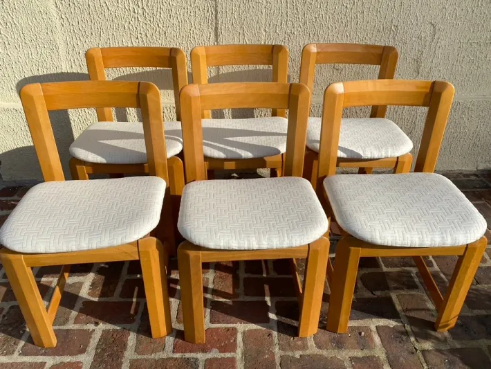 Pamono Vintage Chairs from Guilleumas Scandinavian, 1960s, Set of 6