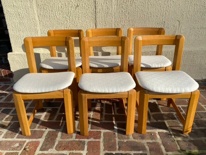 Pamono Vintage Chairs from Guilleumas Scandinavian, 1960s, Set of 6
