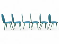 Pamono Vintage Chairs in the style of Umberto Mascagni, 1950s, Set of 6 Hot