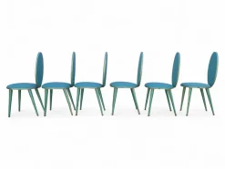 Pamono Vintage Chairs in the style of Umberto Mascagni, 1950s, Set of 6 Hot