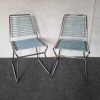 Pamono Vintage Chairs in the style of René Herbst, Set of 2 Clearance
