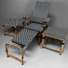 Pamono Vintage Chaise Longue Set from Maison Louis Drucker, 1970s, Set of 3 Discount
