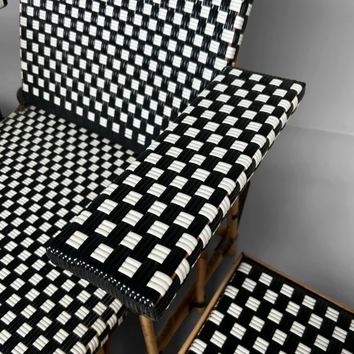 Pamono Vintage Chaise Longue Set from Maison Louis Drucker, 1970s, Set of 3 Discount