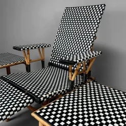 Pamono Vintage Chaise Longue Set from Maison Louis Drucker, 1970s, Set of 3 Discount