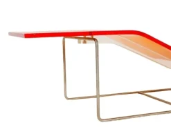 Pamono Vintage Chaise Lounge in Orange by Jean-Marie Massaud, 1990s