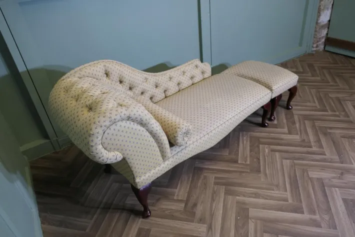 Pamono Vintage Chaise Lounge with Ottoman, 1960, Set of 2 Clearance