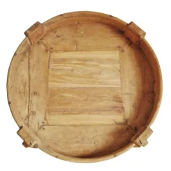 Pamono Vintage Chakki Wooden Grinder Table Online