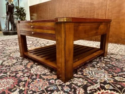 Pamono Vintage Cherrywood Game Table Hot