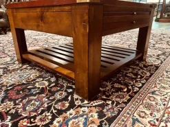 Pamono Vintage Cherrywood Game Table Hot
