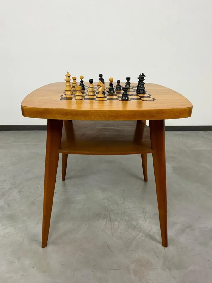 Pamono Vintage Chess Table, 1970s Outlet