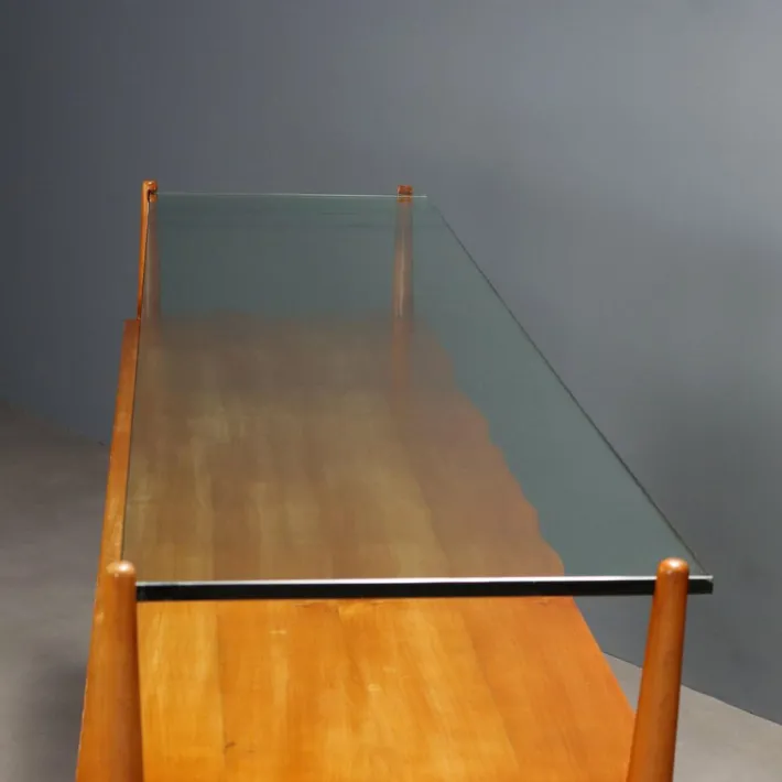 Pamono Vintage Chest of Drawers in Cherrywood Veneer, 1950s Discount