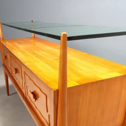 Pamono Vintage Chest of Drawers in Cherrywood Veneer, 1950s Discount