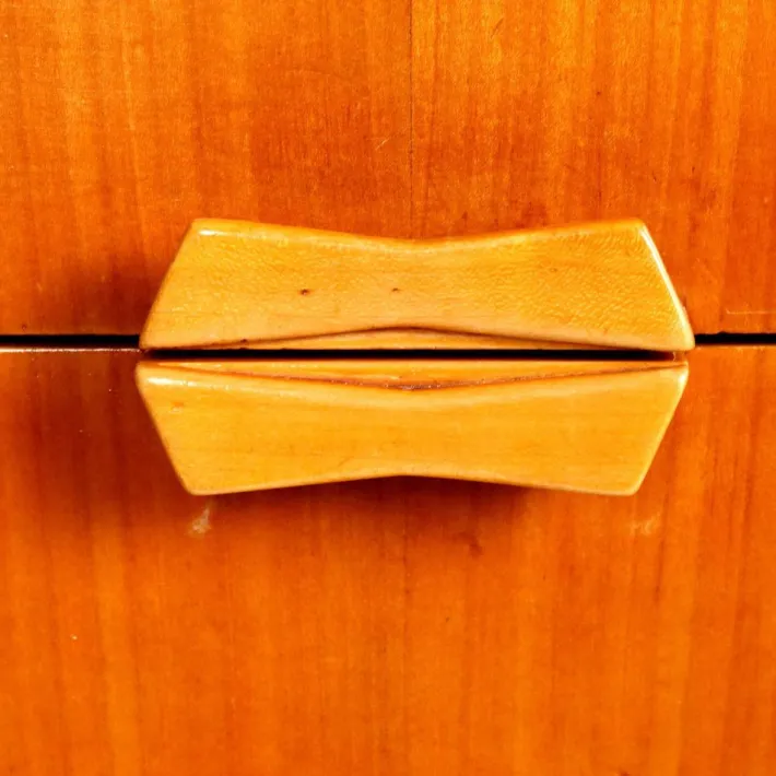 Pamono Vintage Chest of Drawers in Cherrywood Veneer, 1950s Discount