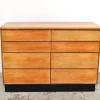 Pamono Vintage Chest of Drawers in Beech, 1950s New