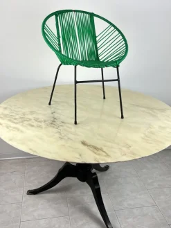 Pamono Vintage Children's Chair in Iron and Plastic, Italy, 1950s Clearance