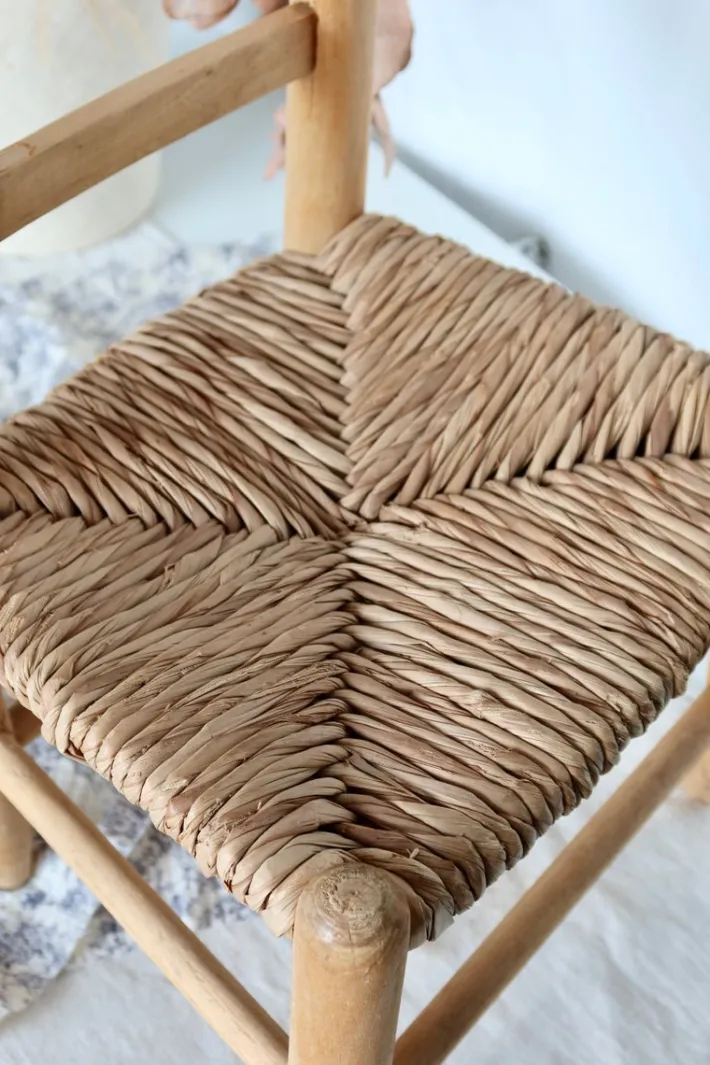 Pamono Vintage Children's Chair in Mulched Wood, 1950s New