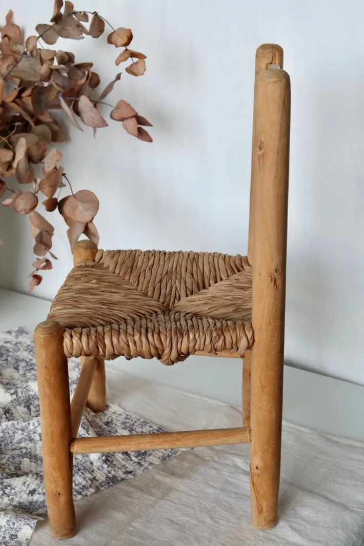 Pamono Vintage Children's Chair in Mulched Wood, 1950s New