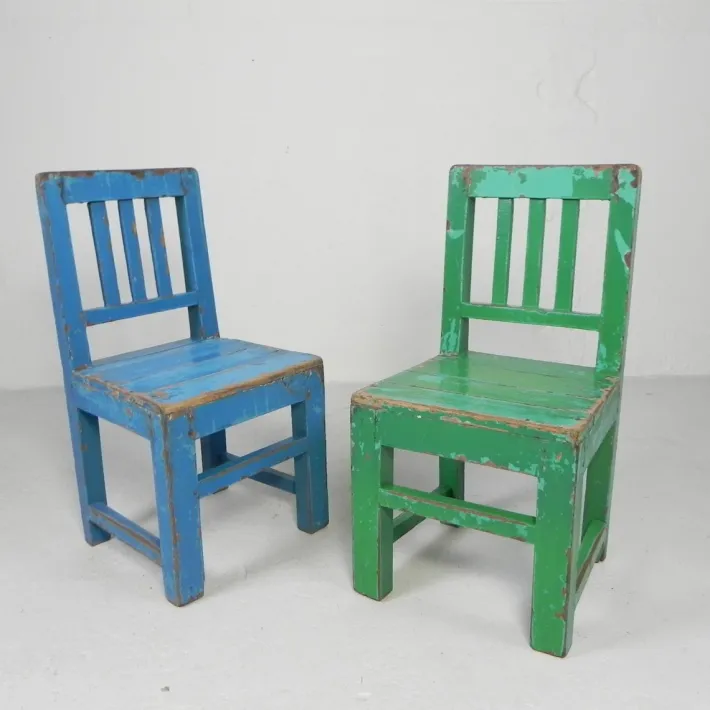 Pamono Vintage Children's Chairs, 1950s, Set of 2 Outlet