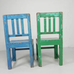 Pamono Vintage Children's Chairs, 1950s, Set of 2 Outlet