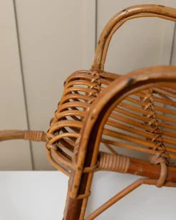 Pamono Vintage Children's Rocking Chair in Bamboo, 1970s Best