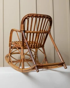 Pamono Vintage Children's Rocking Chair in Bamboo, 1970s Best