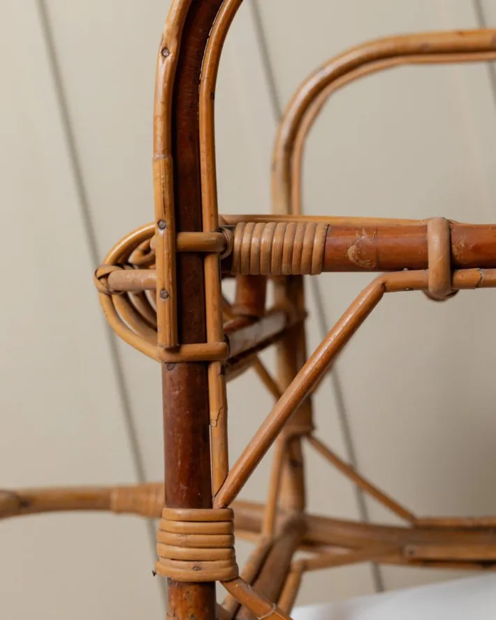 Pamono Vintage Children's Rocking Chair in Bamboo, 1970s Best