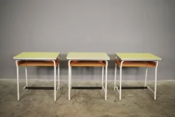 Pamono Vintage Children's School Desks, 1960s, Set of 3 Hot