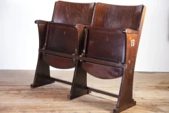 Pamono Vintage Cinema Bench from Ton, 1960s New