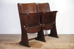 Pamono Vintage Cinema Bench from Ton, 1960s New