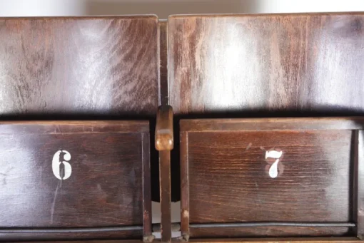 Pamono Vintage Cinema Bench from Ton, 1960s Hot